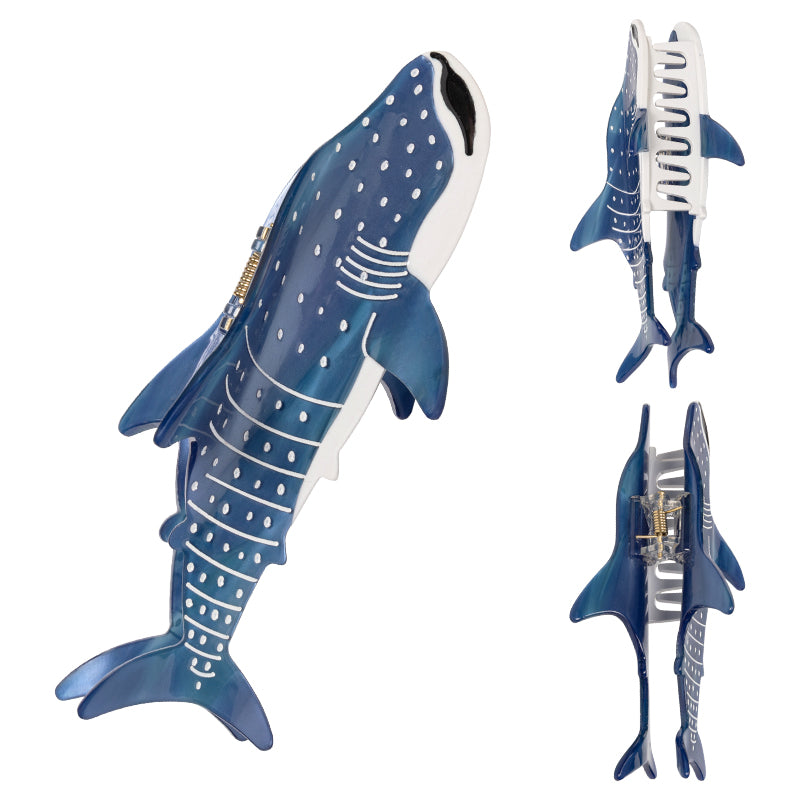Blue Whale Shark Ocean Hair Claw Beauty Gift