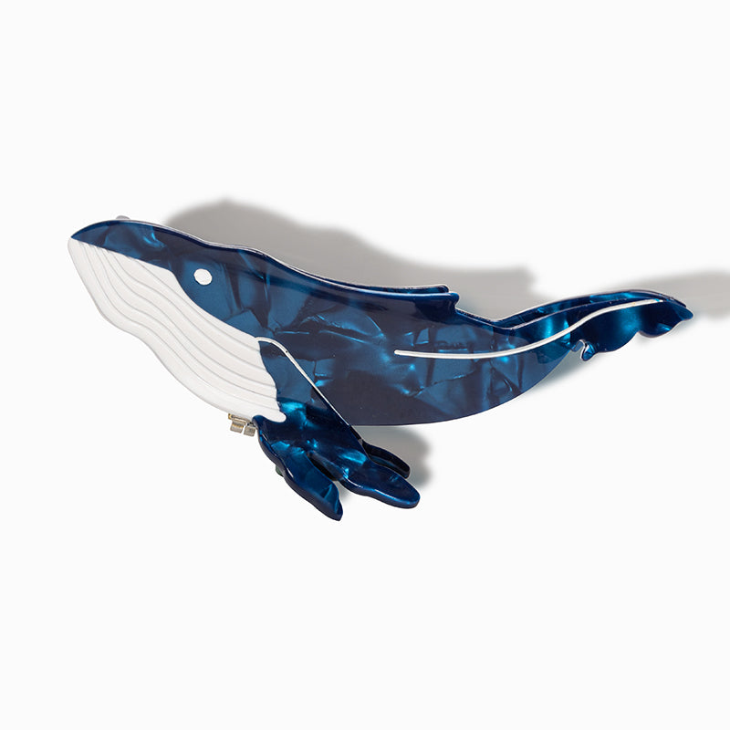 Blue Whale Ocean Hair Claw Beauty Gift