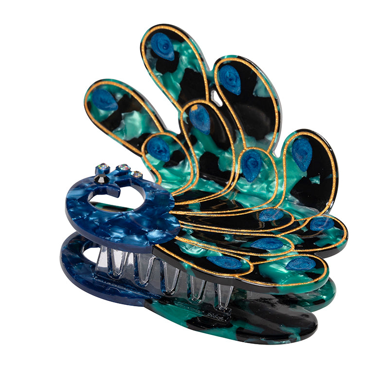 Peacock Animals Hair Claw Beauty Gift