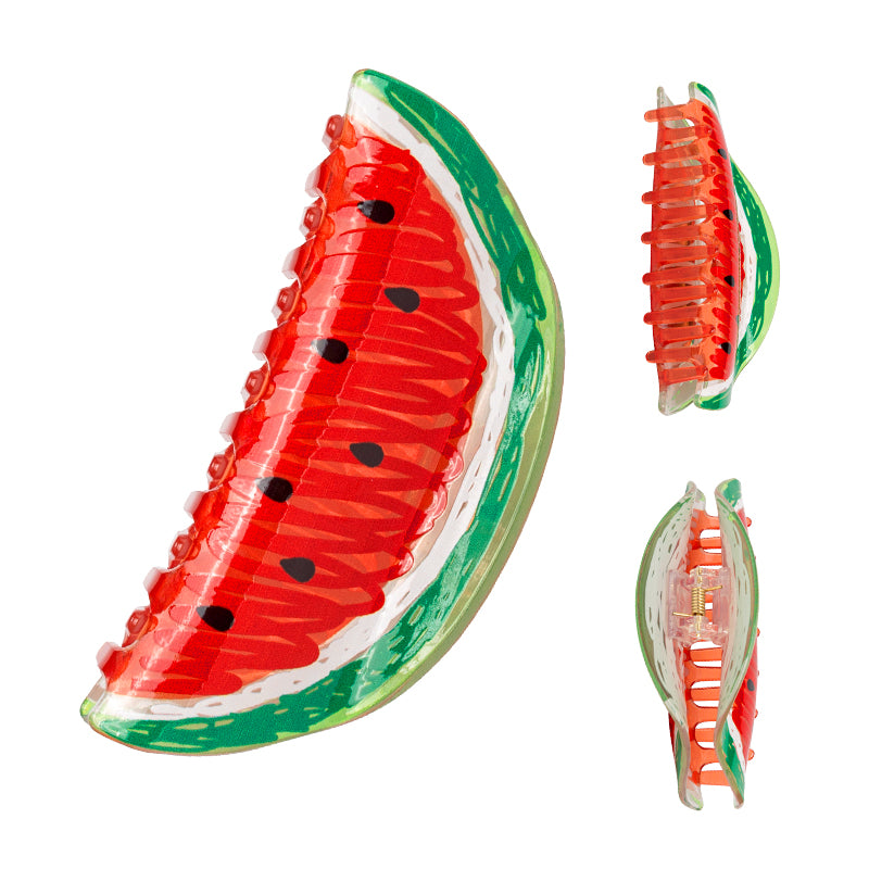 Large Watermelon Fruit Hair Claw Beauty Gift