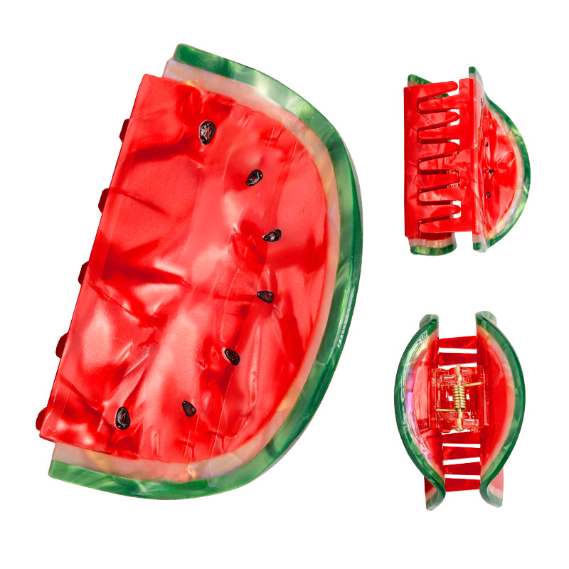 Large Watermelon Fruit Hair Claw Beauty Gift