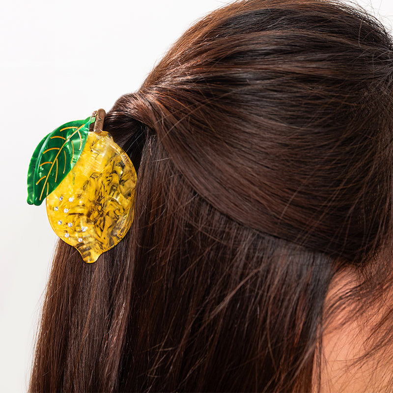 Lemon Fruits Hair Claw Beauty Gift