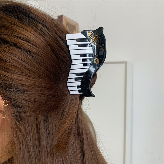Piano Hair Claw Beauty Gift