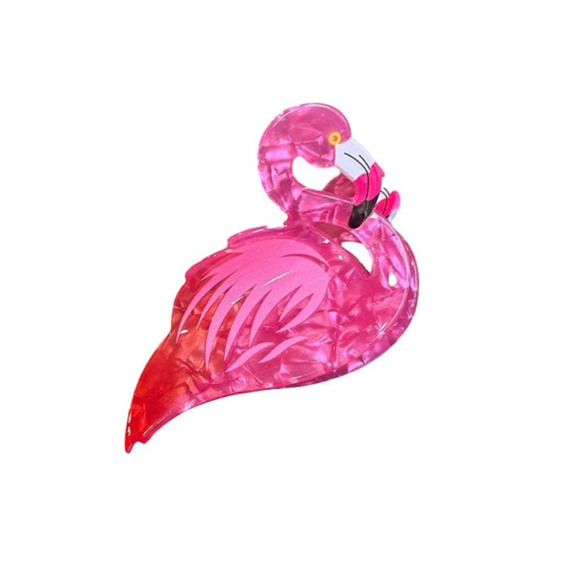 Flamingo Animals Hair Claw Beauty Gift