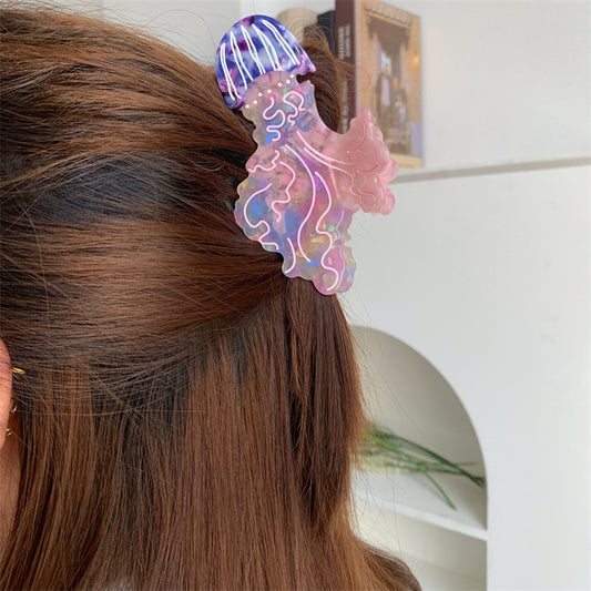 Jellyfish Ocean Hair Claw Beauty Gift