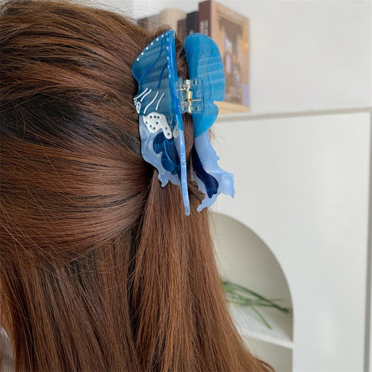 Jellyfish Ocean Hair Claw Beauty Gift