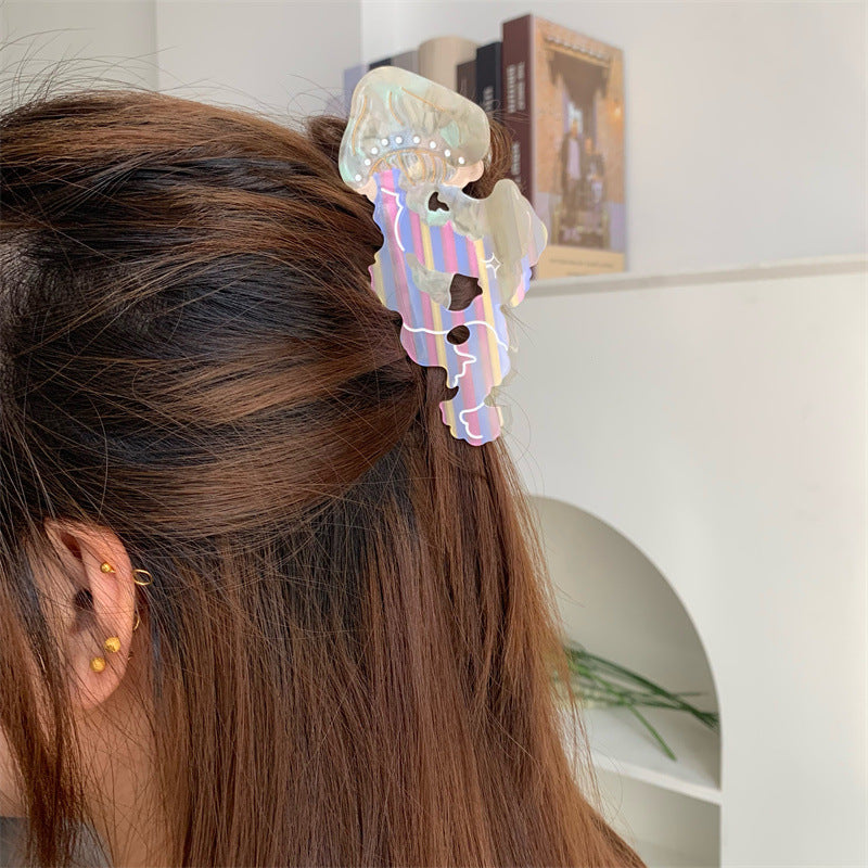 Jellyfish Ocean Hair Claw Beauty Gift